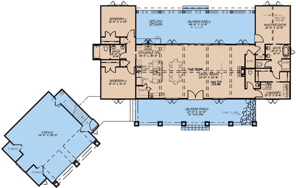 Floor Plan Main Level