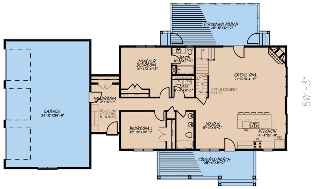 Floor Plan Main Level