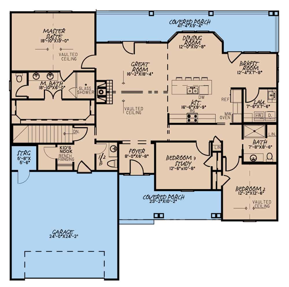 Floor Plan Main Level