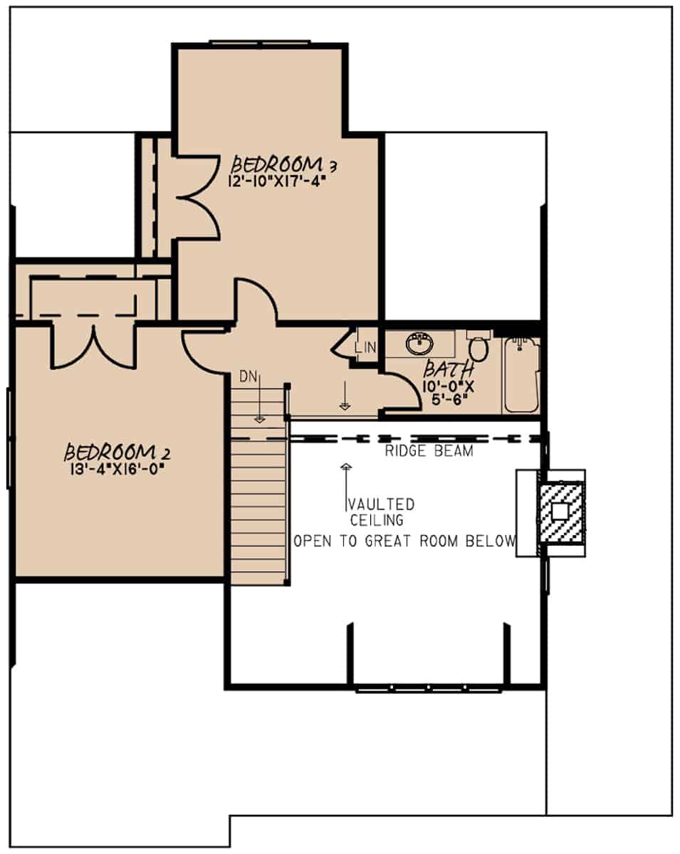 Floor Plan Upper Level