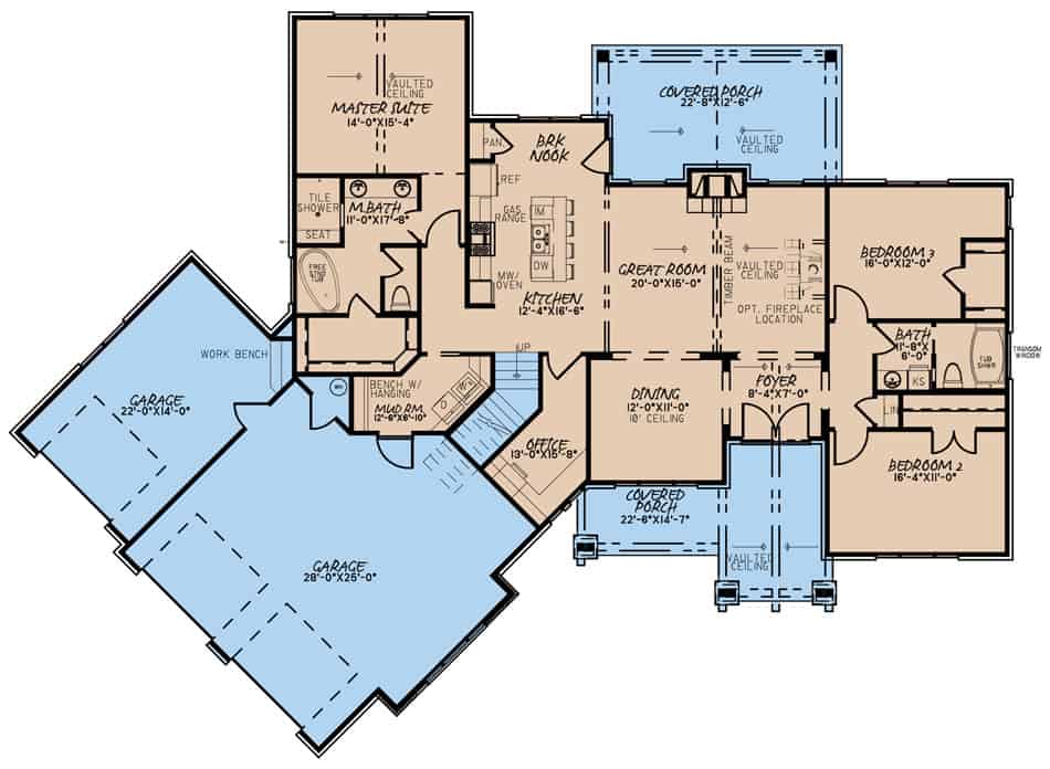 Floor Plan Main Level
