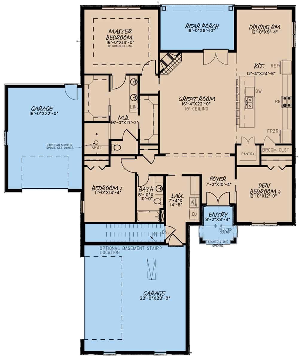Floor Plan Main Level