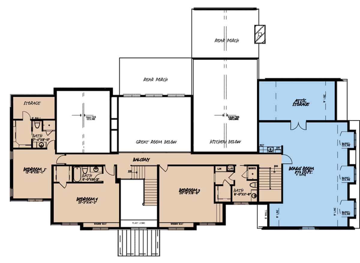 Floor Plan Upper Level
