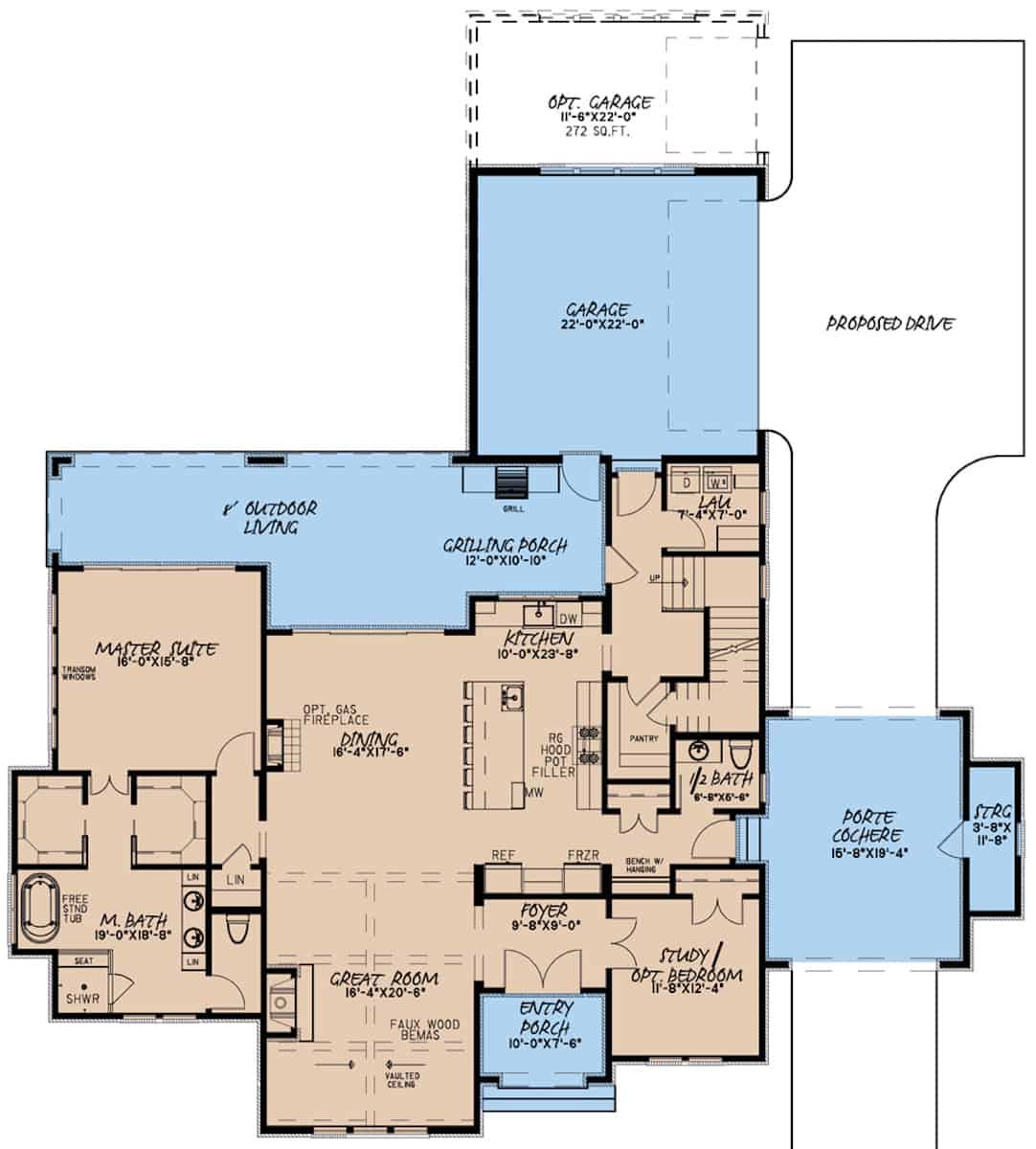 Floor Plan Main Level
