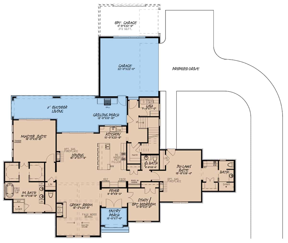 Floor Plan Main Level
