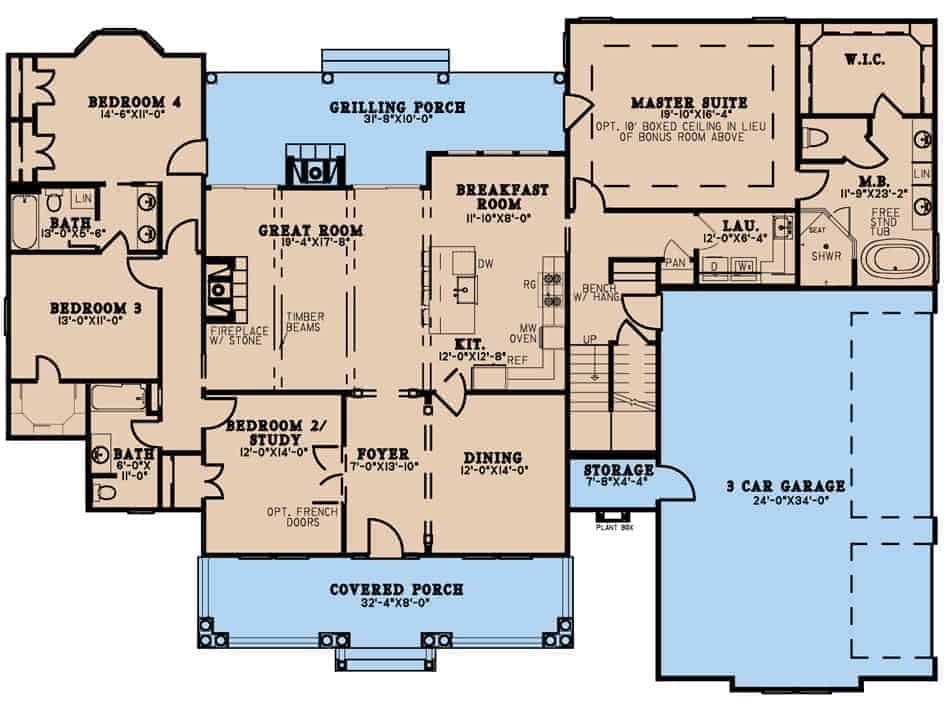 Floor Plan First Story