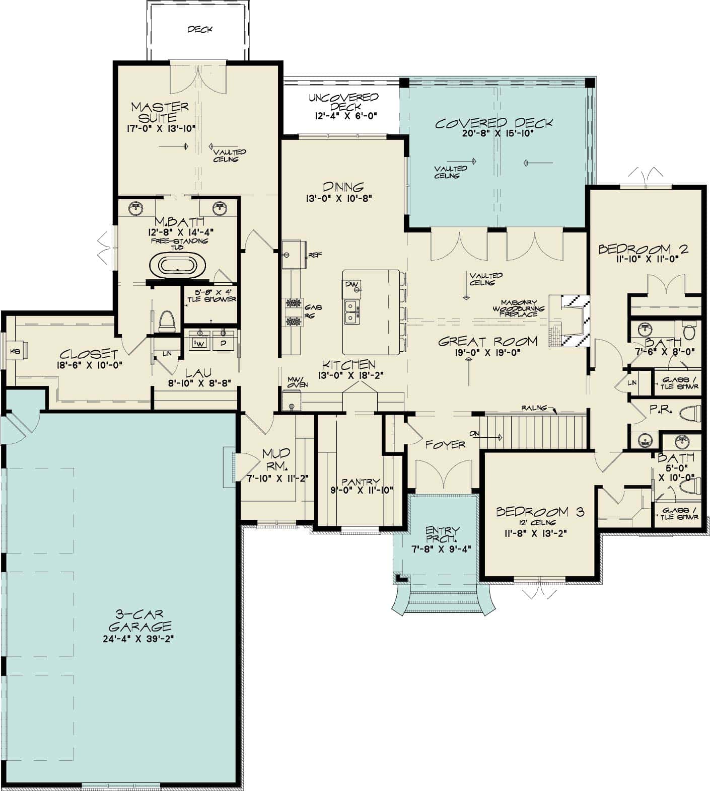 Floor Plan First Story