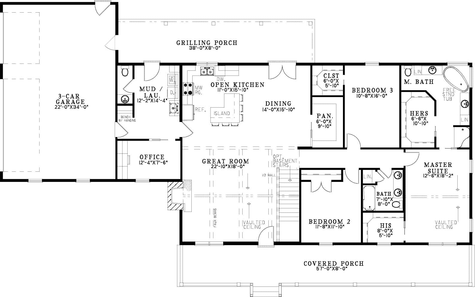 Floor Plan First Story