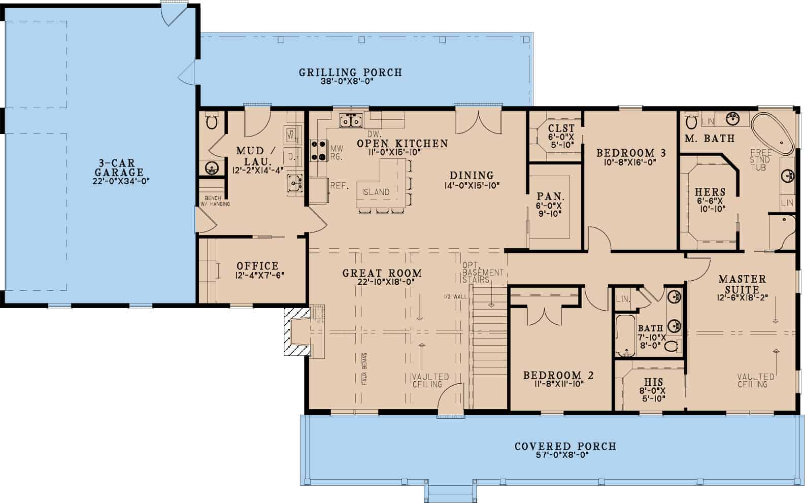 Floor Plan First Story
