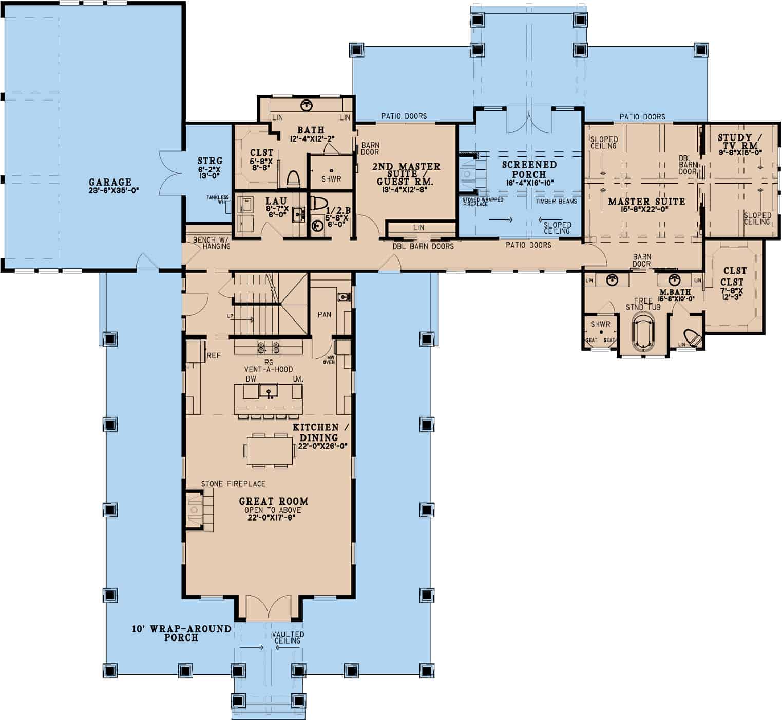 Floor Plan First Story