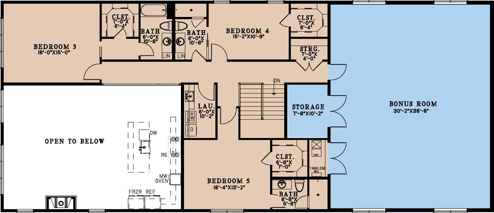 Floor Plan Second Story