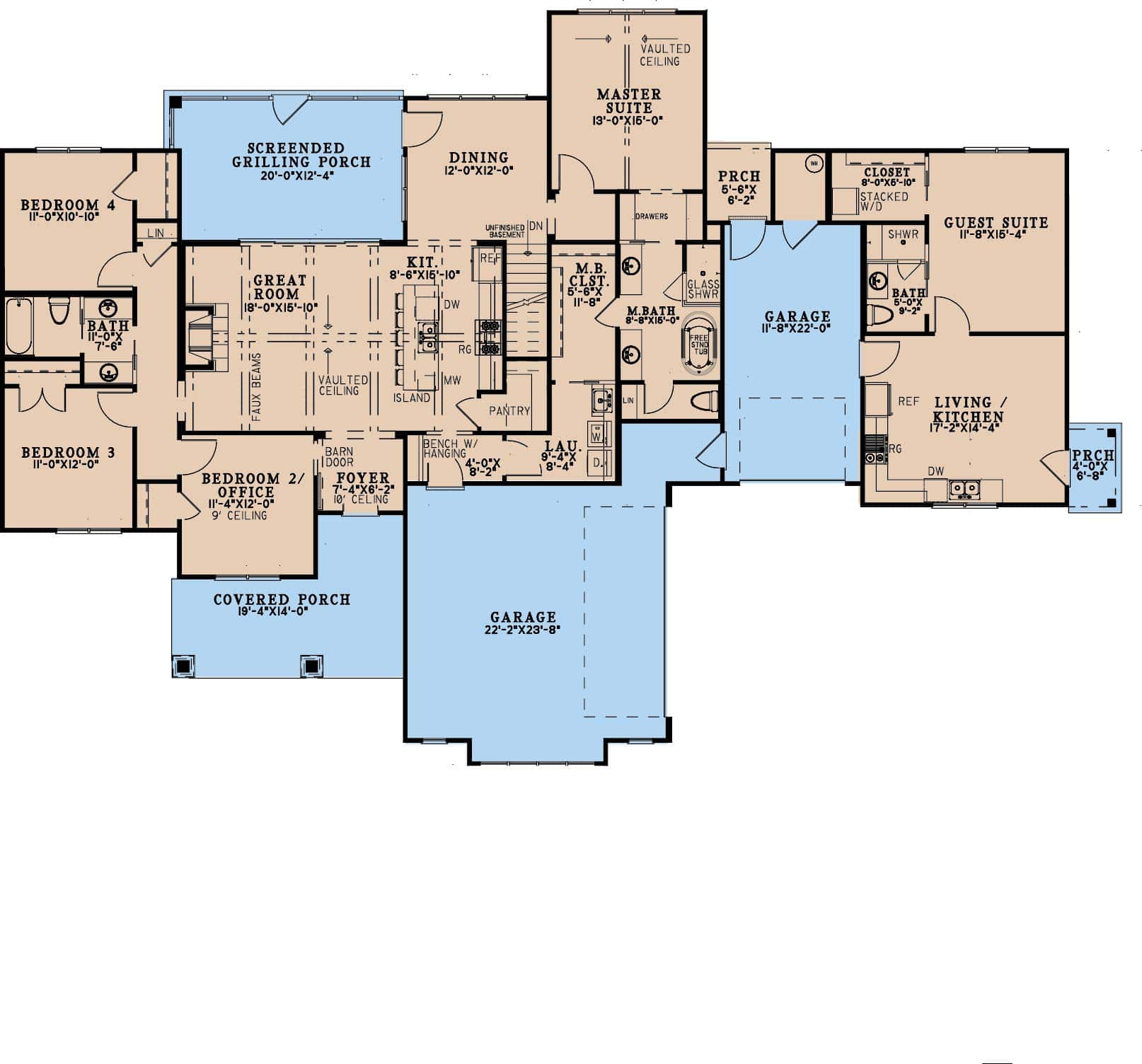 Floor Plan First Story
