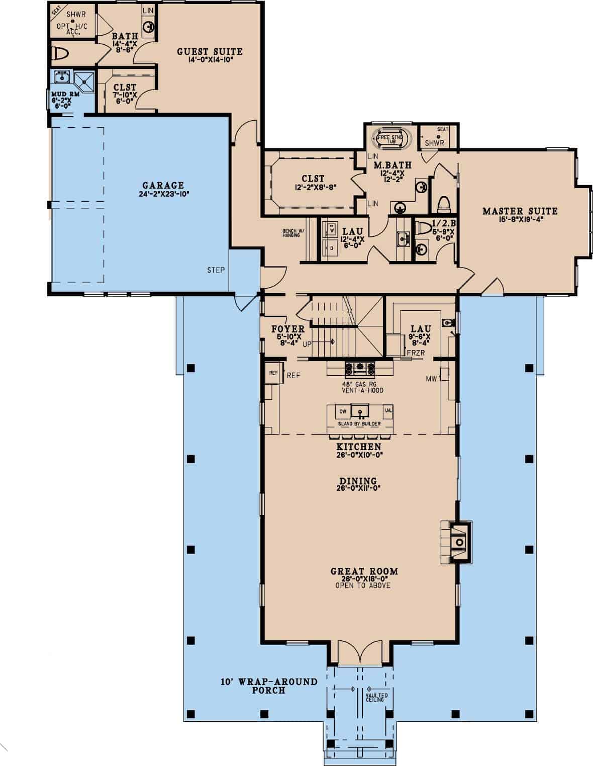 Floor Plan First Story