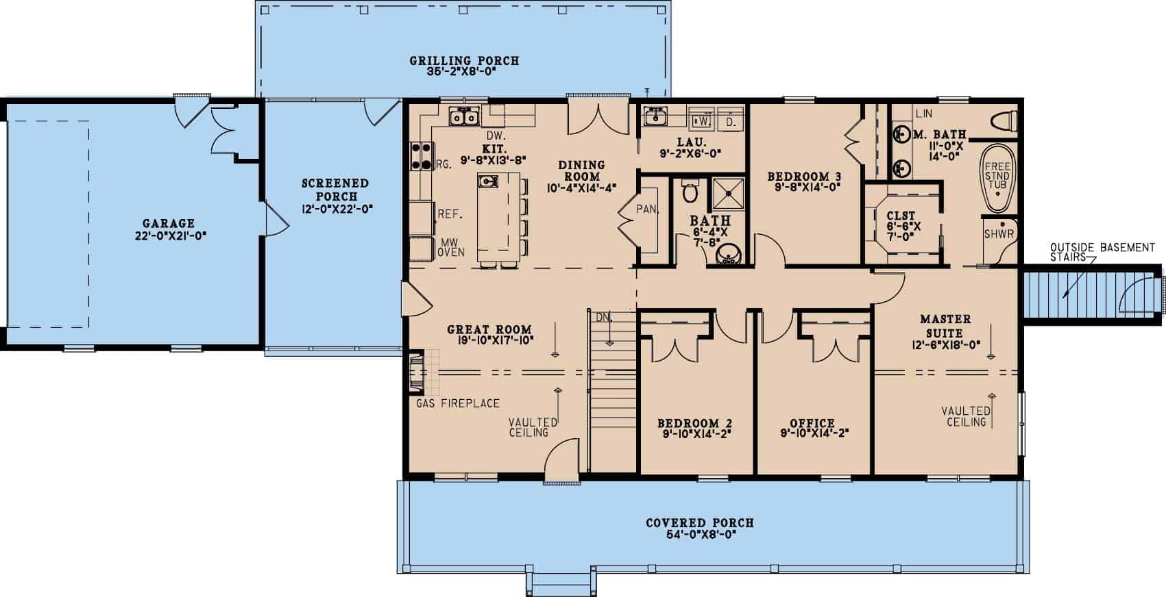 Floor Plan First Story