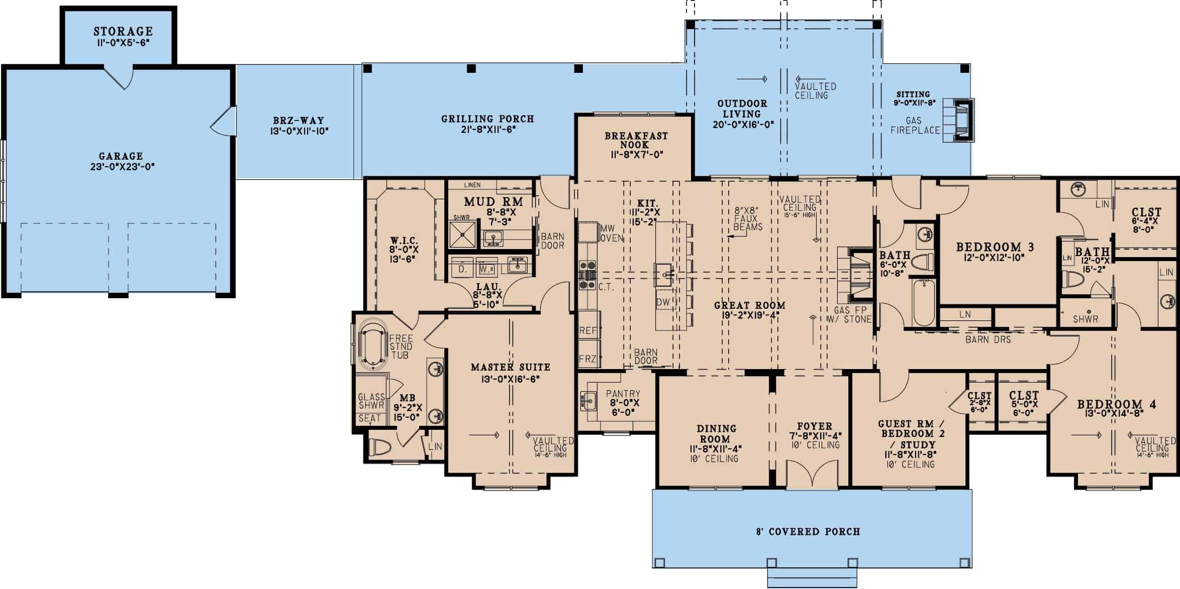 Floor Plan First Story