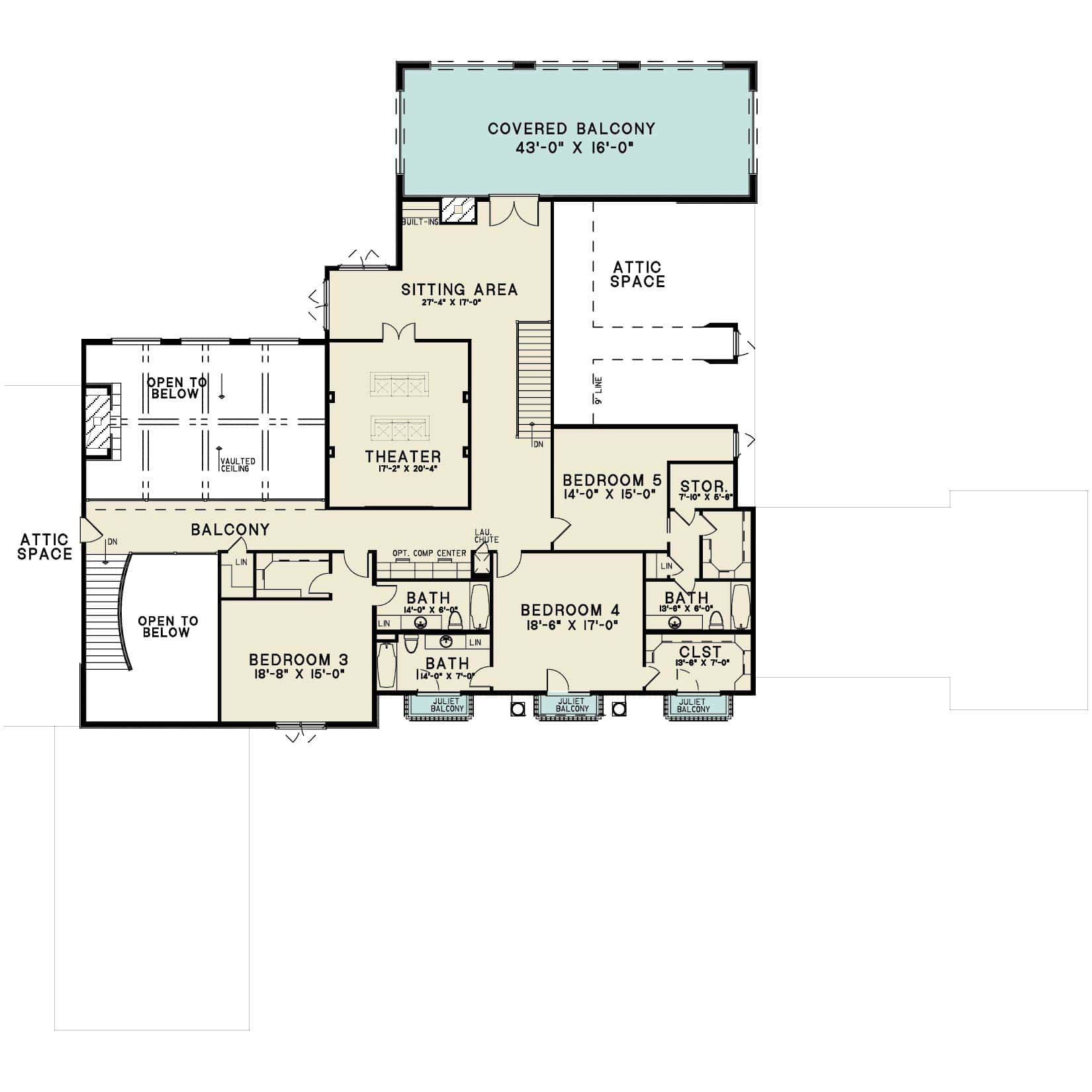 Floor Plan Second Story