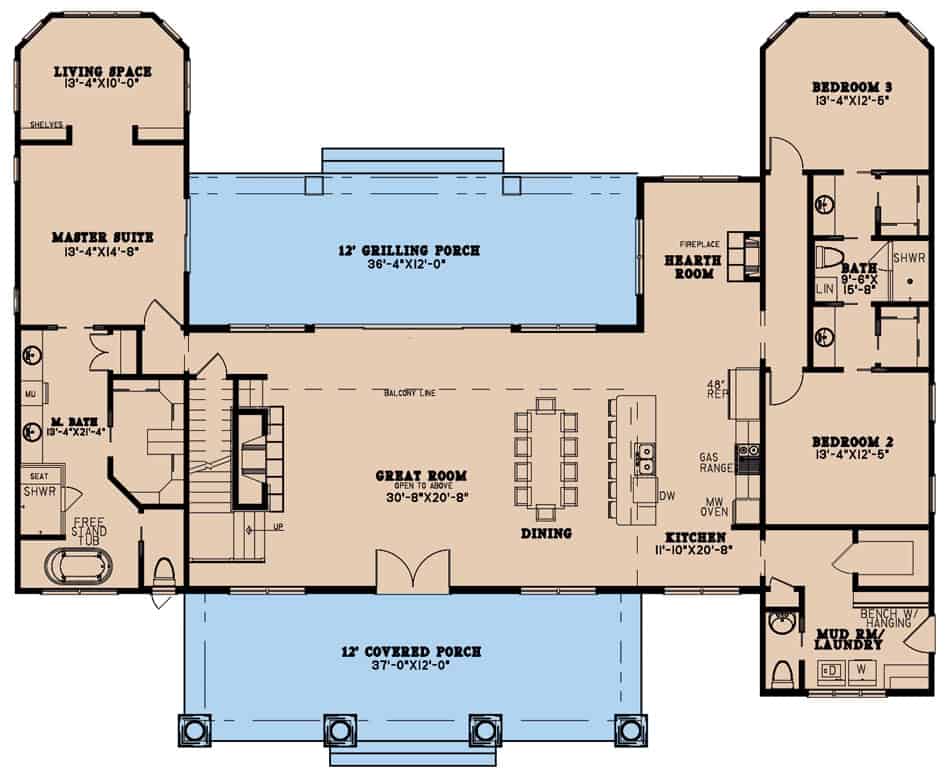 Floor Plan First Story