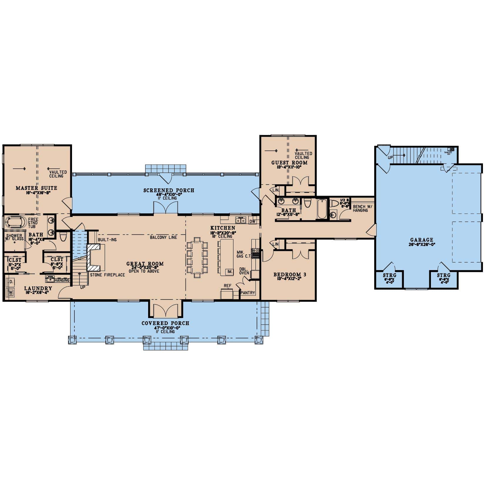 Floor Plan First Story