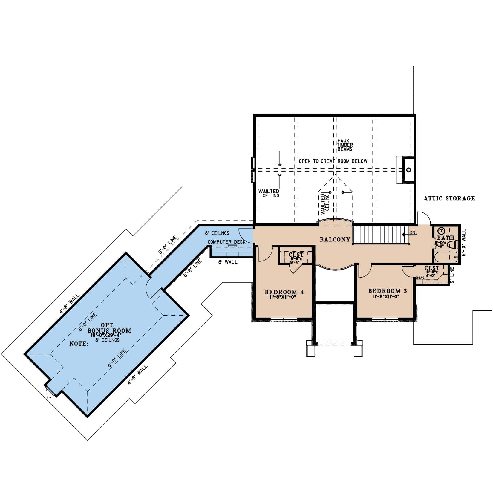 Floor Plan Second Story