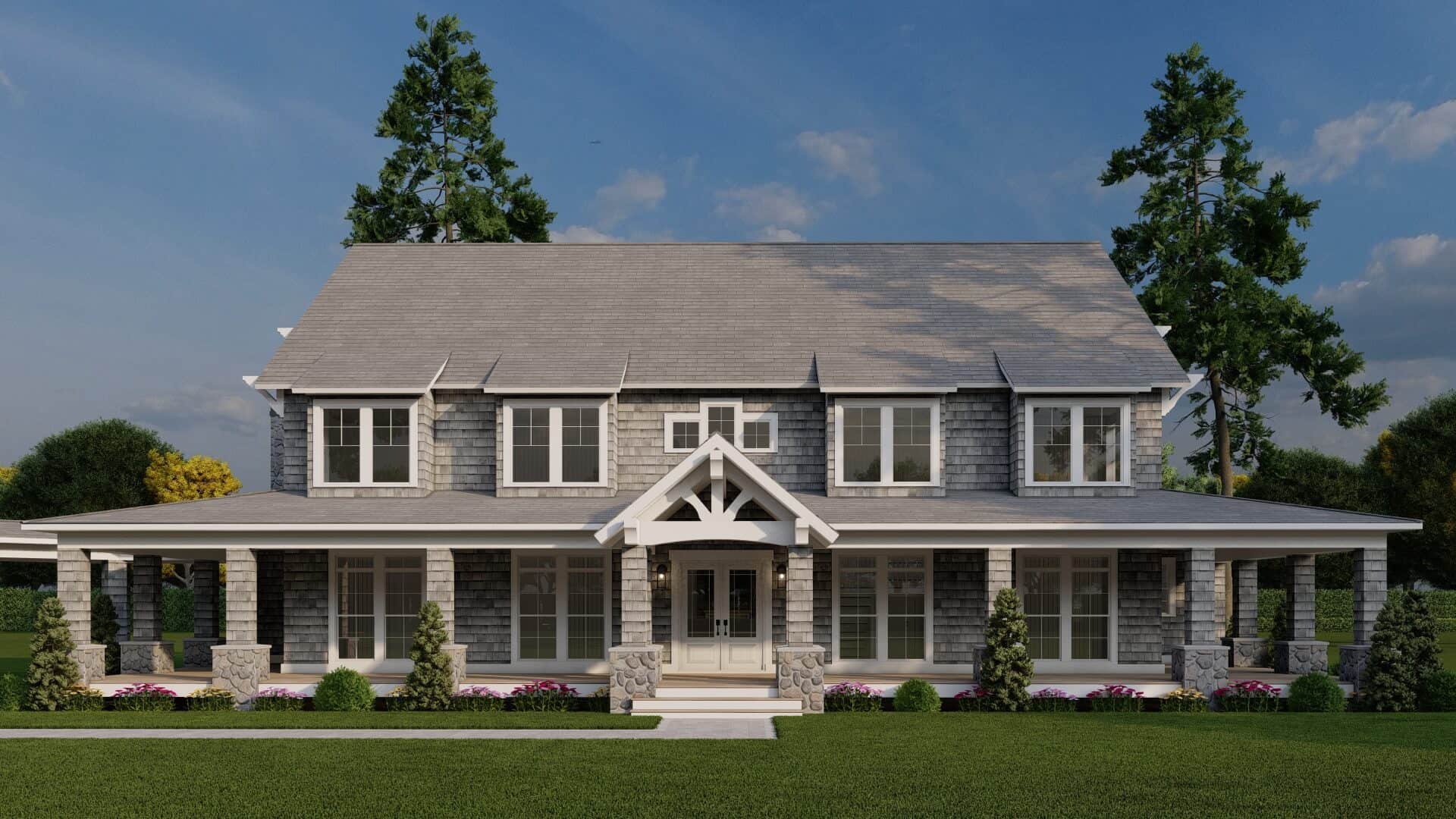 Craftsman Floor Plan - 6 Bedrms, 5 Baths - 5679 Sq Ft - #193-1363