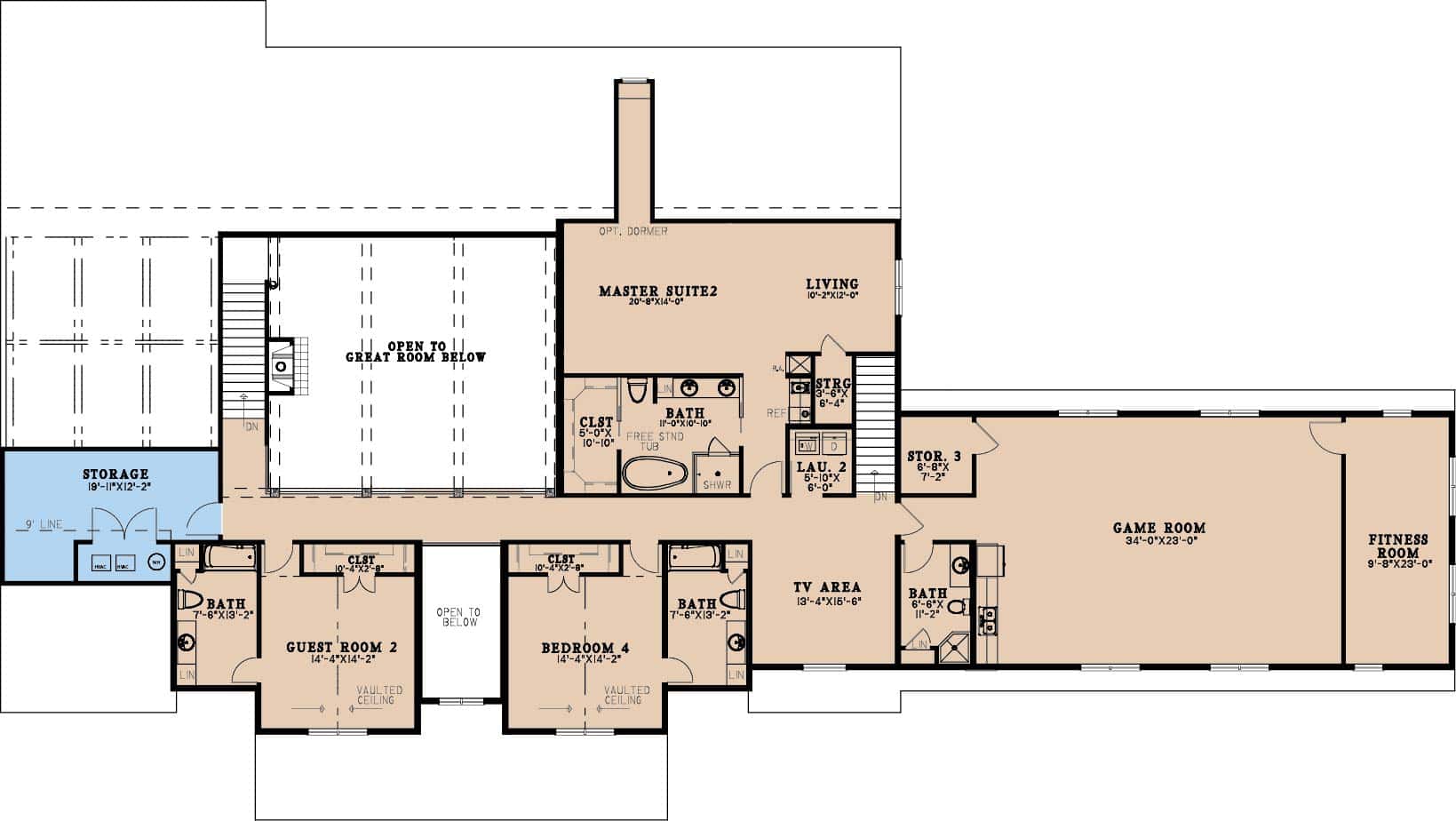 Floor Plan Second Story