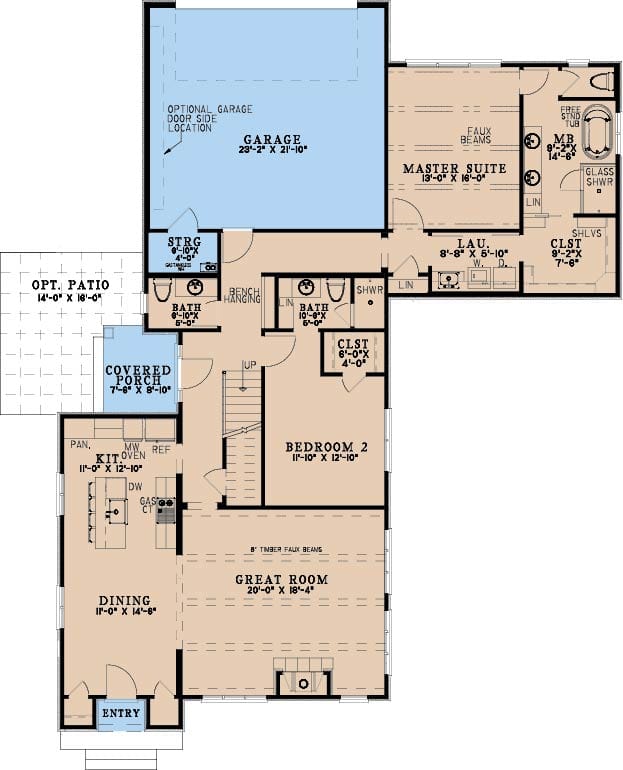 Floor Plan First Story