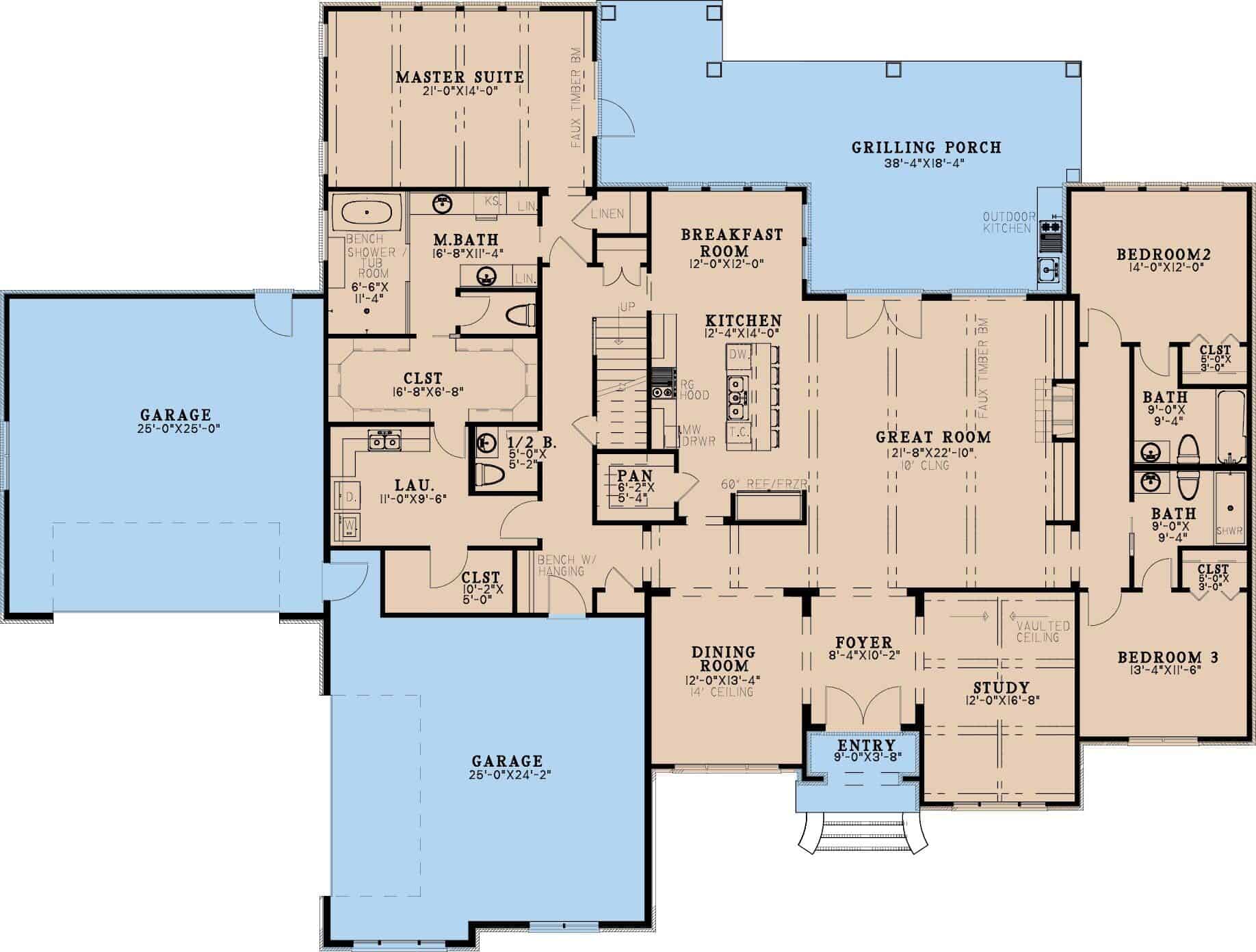 Floor Plan First Story