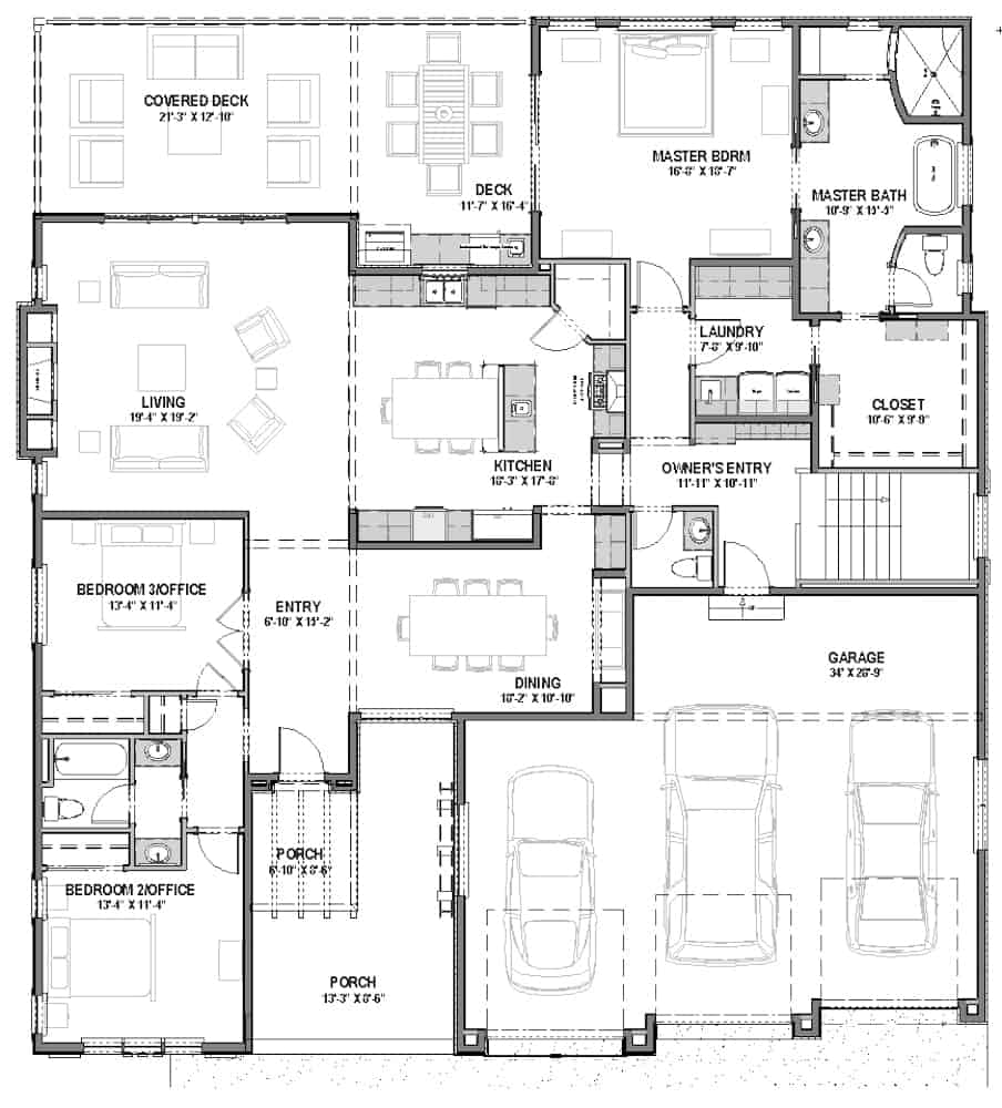 Floor Plan Main Level