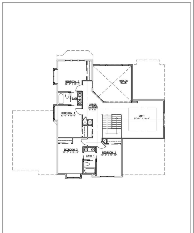 Floor Plan Upper Level