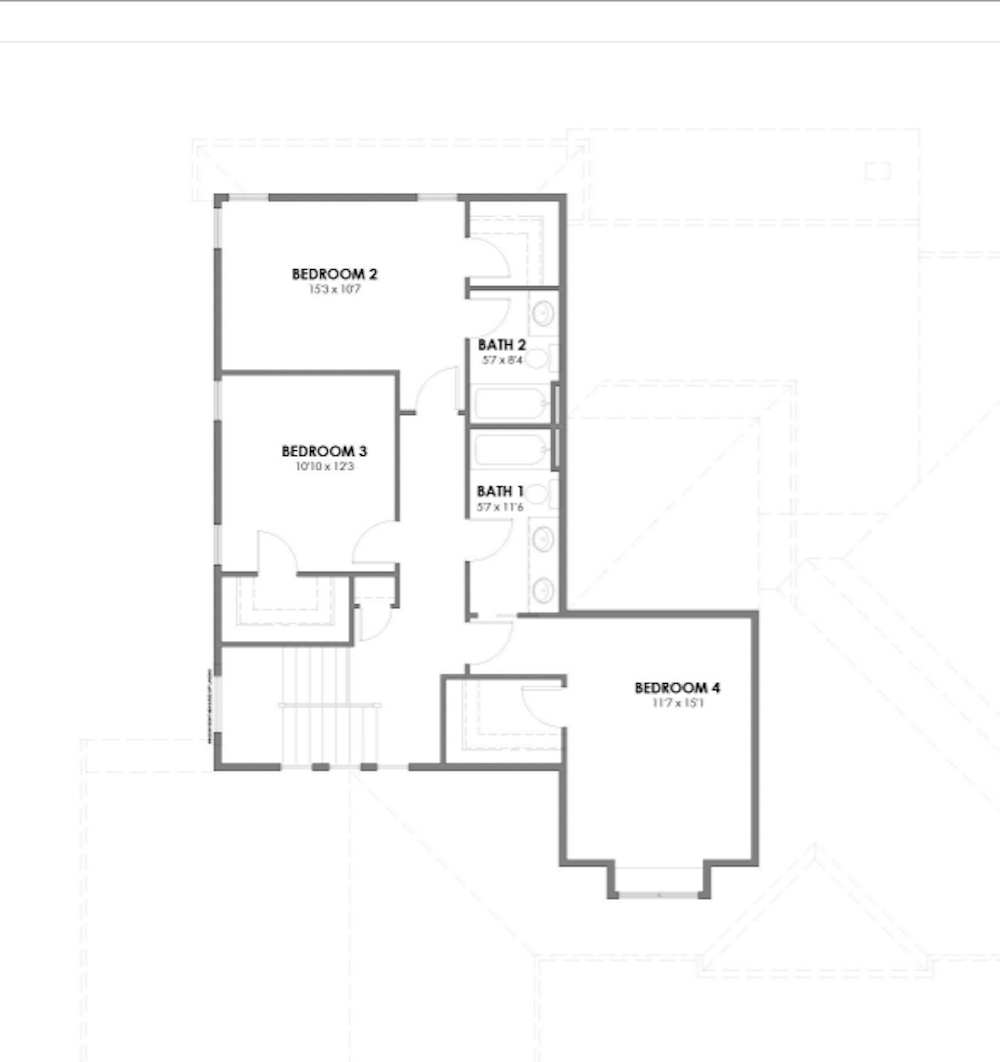 Floor Plan Upper Level