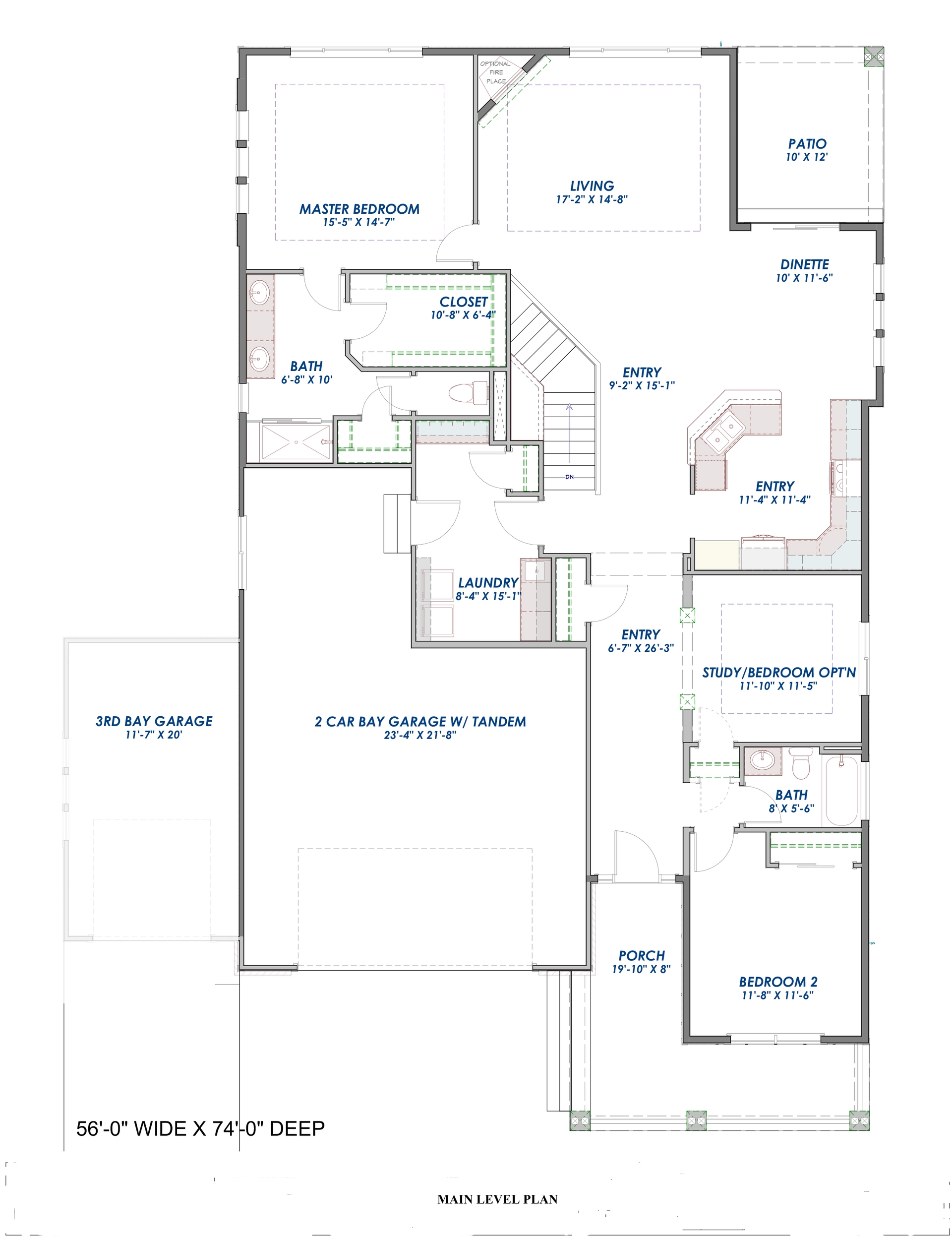 Floor Plan Main Level