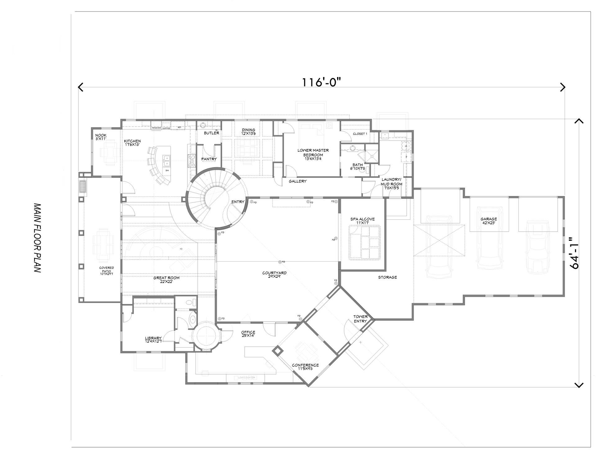 Floor Plan Main Level