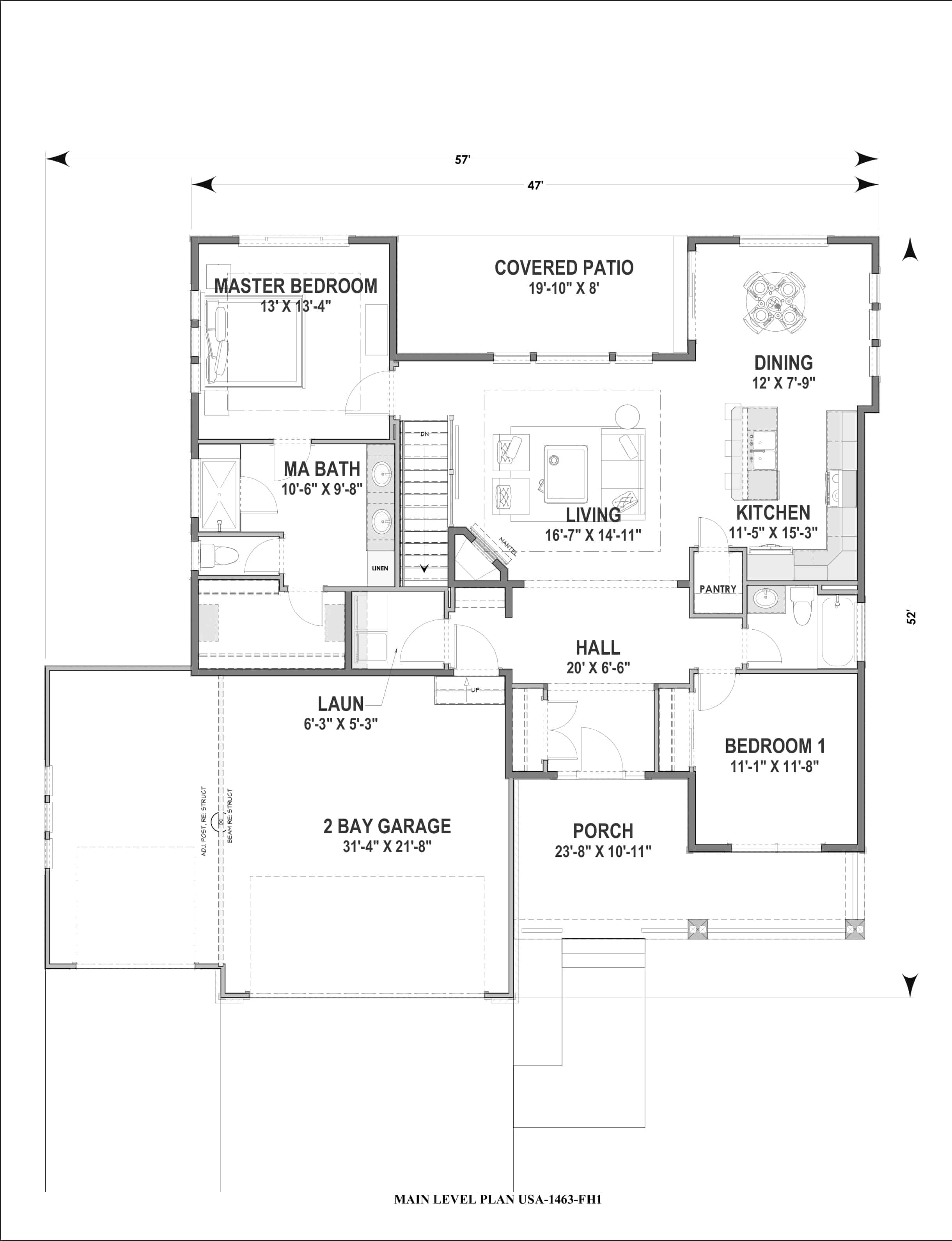 Floor Plan Main Level