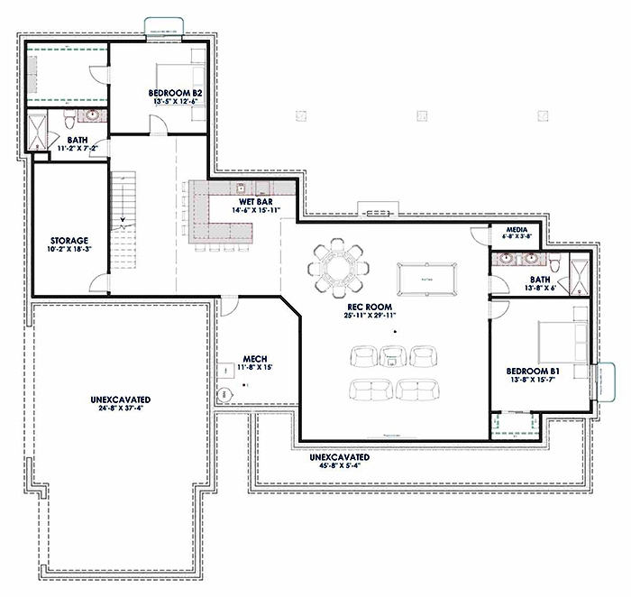 Floor Plan Basement