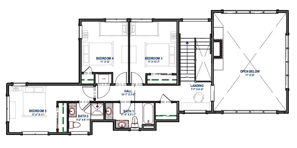 Floor Plan Upper Level