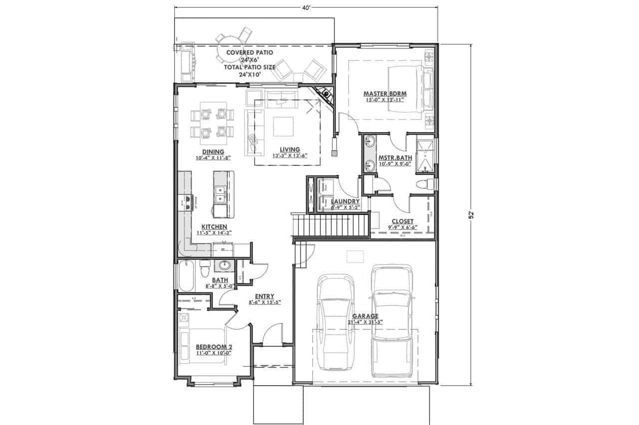 Floor Plan Main Level