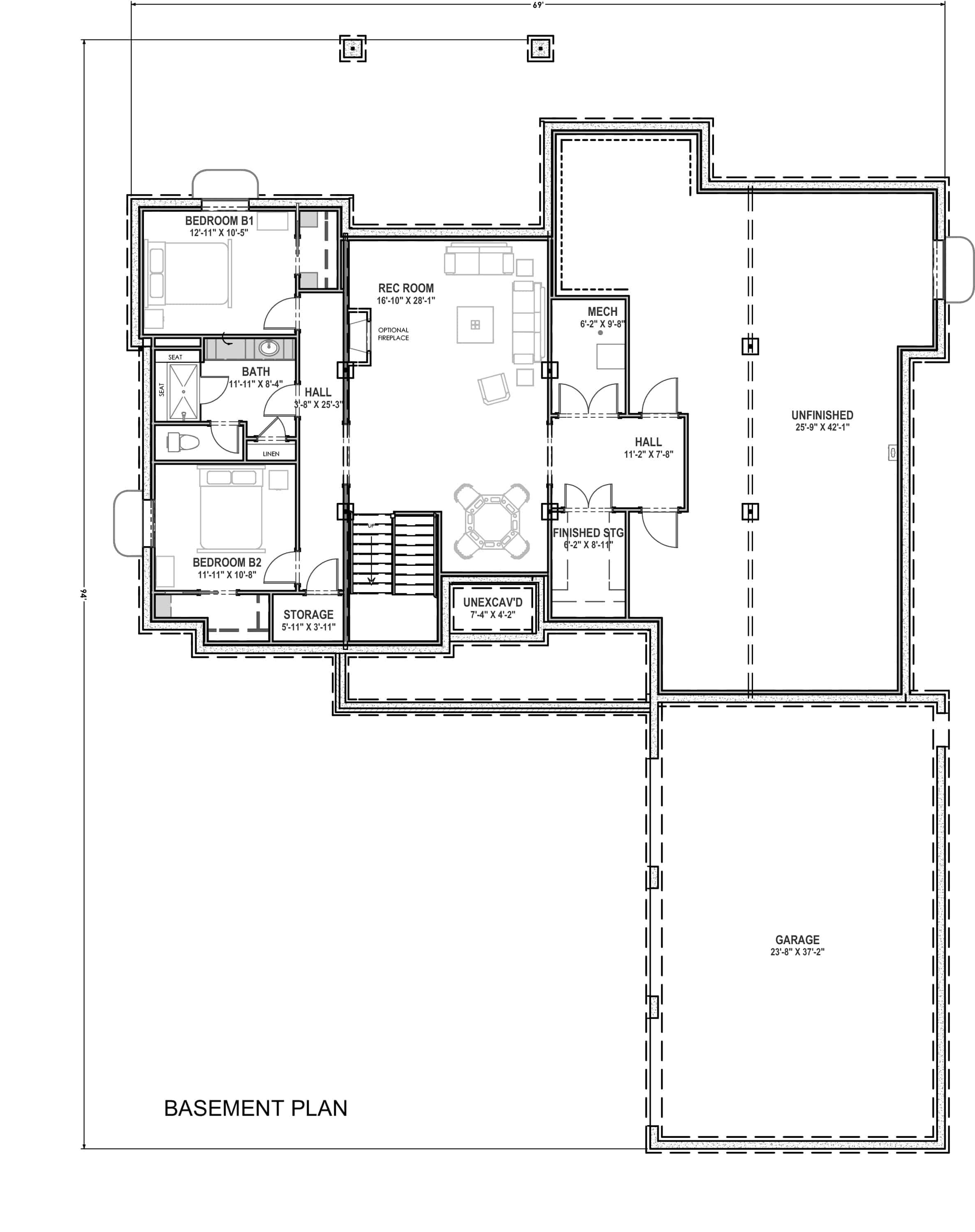 Floor Plan Basement