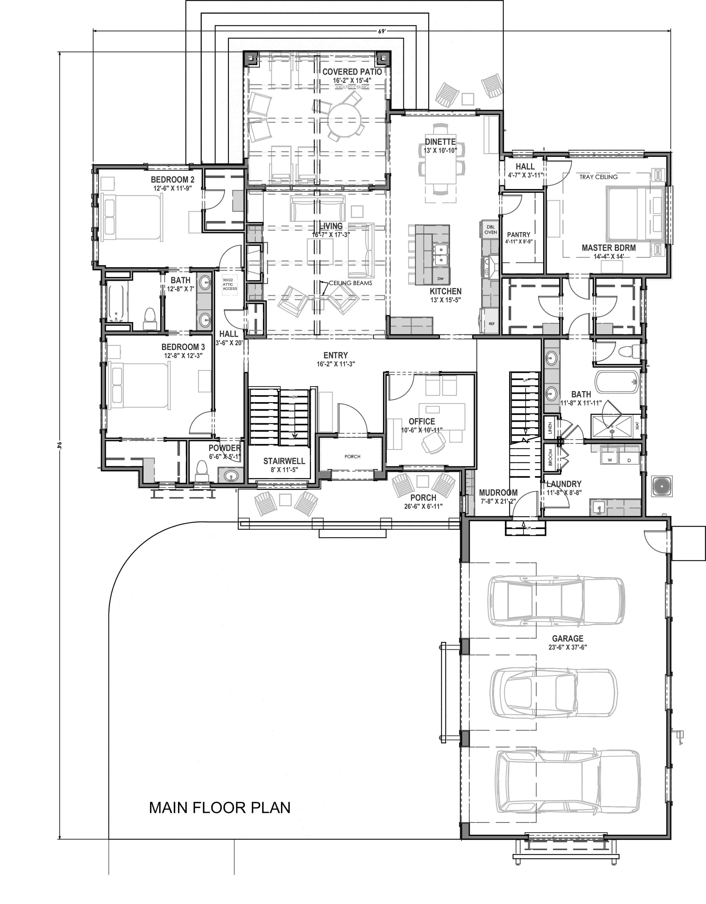 Floor Plan Main Level