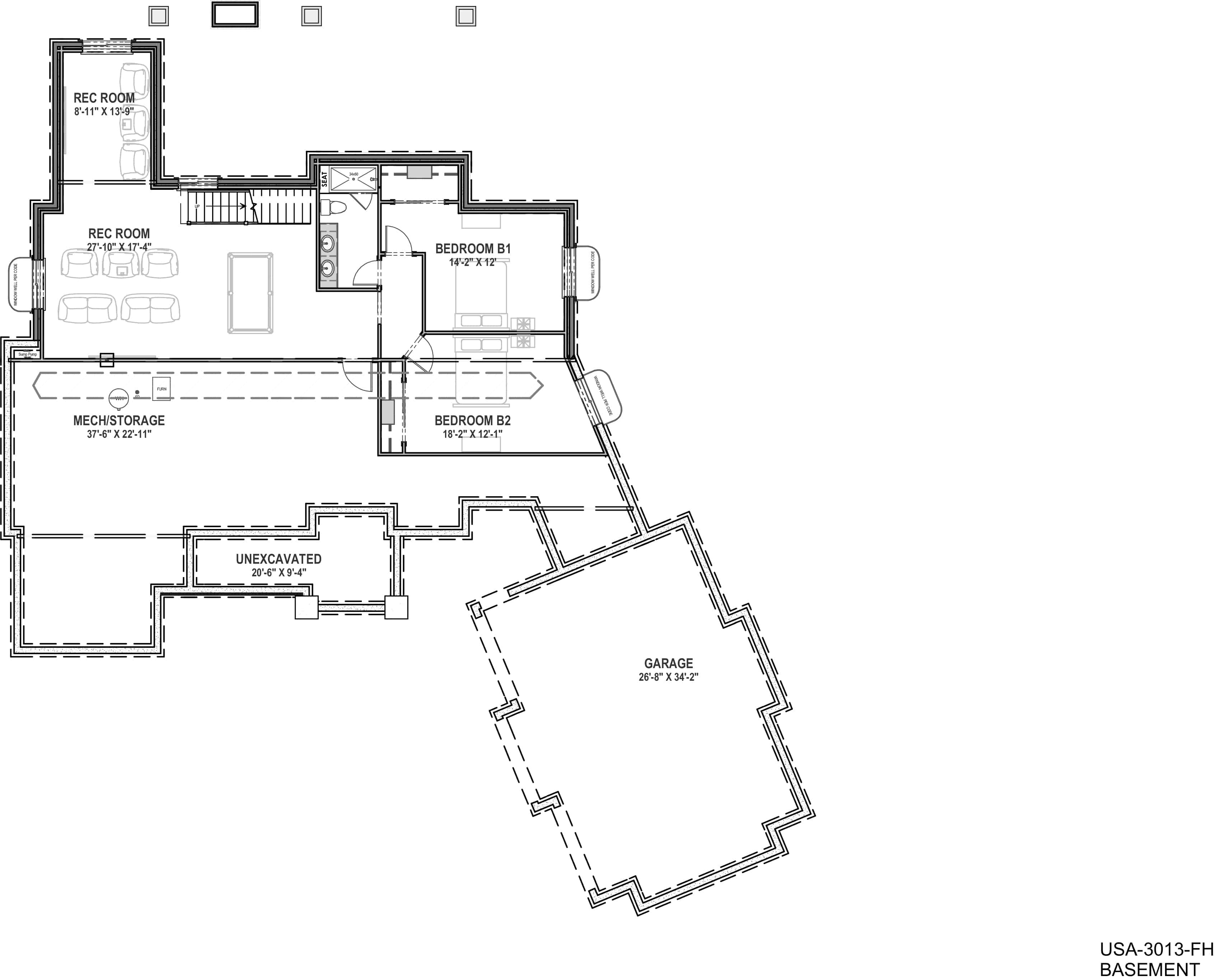 Floor Plan Basement