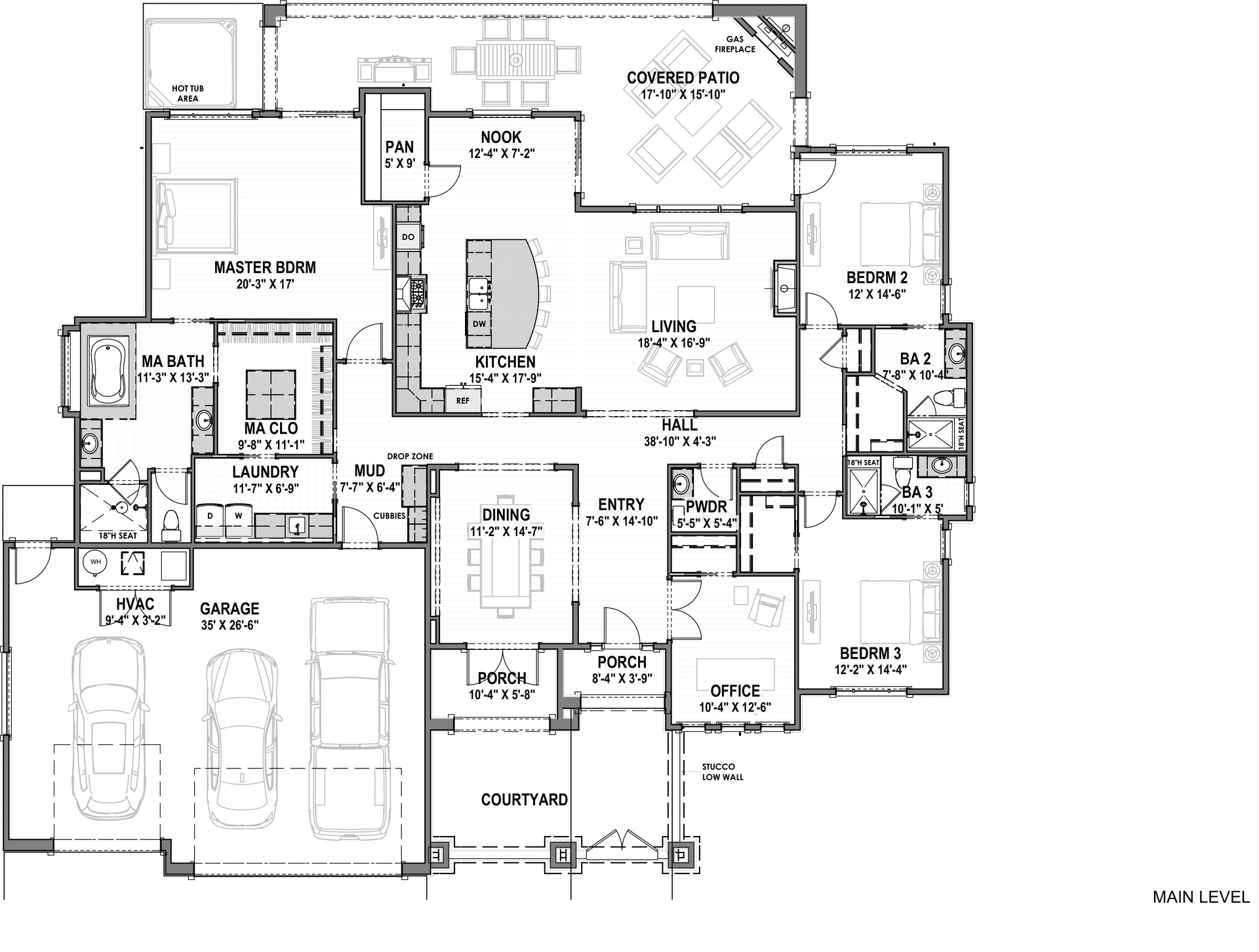 Floor Plan Main Level