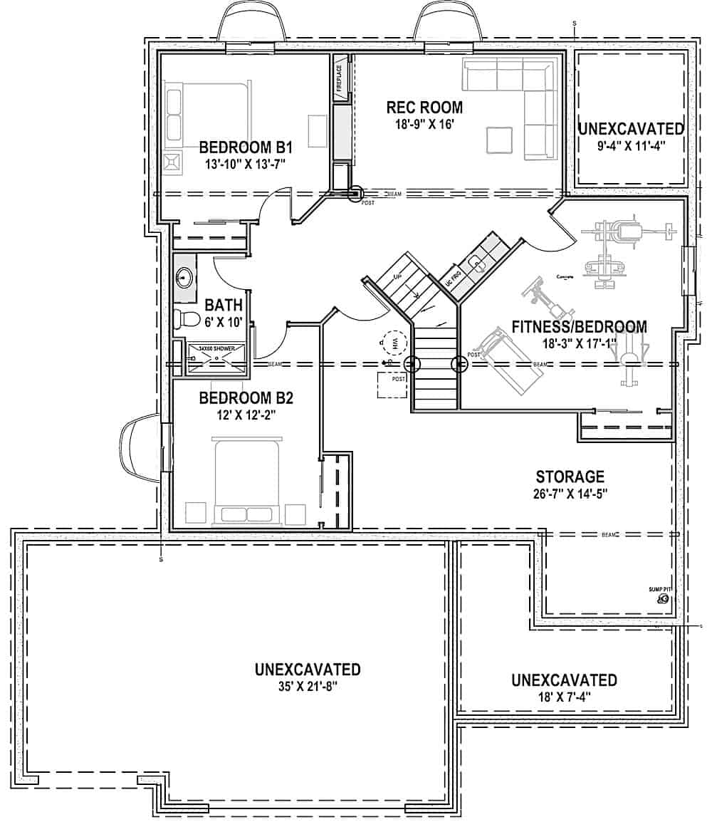 Floor Plan Basement