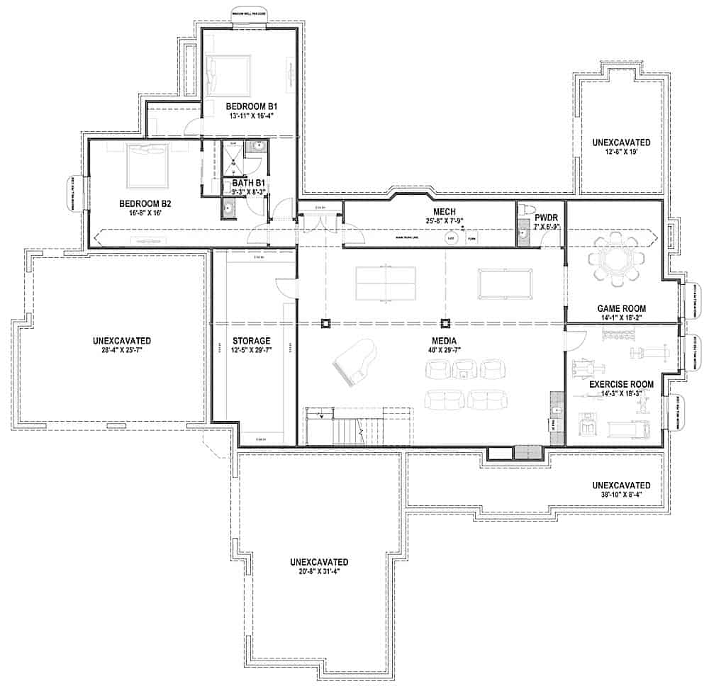 Floor Plan Basement