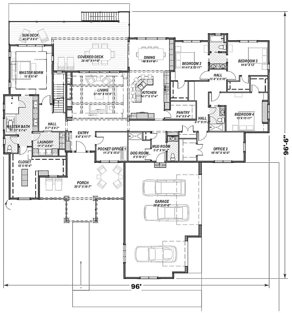 Floor Plan Main Level