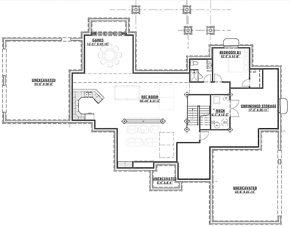 Floor Plan Basement