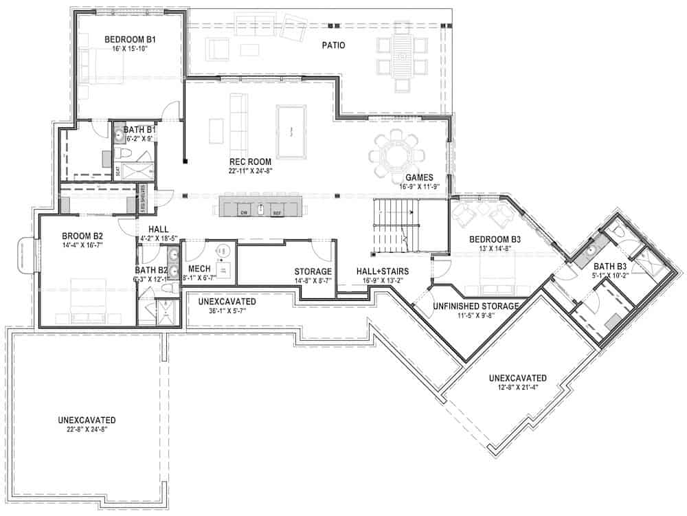 Floor Plan Basement