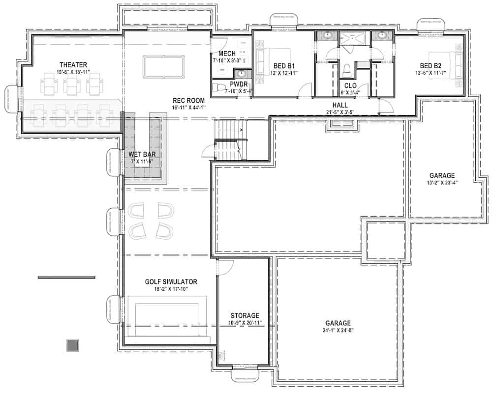 Floor Plan Basement