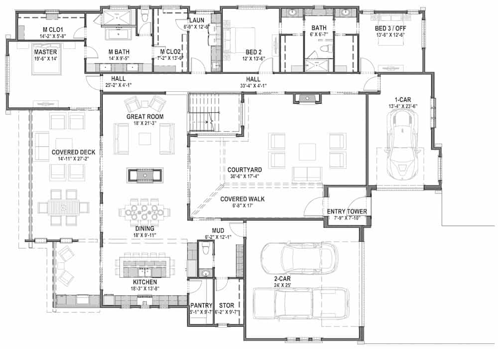 Floor Plan Main Level
