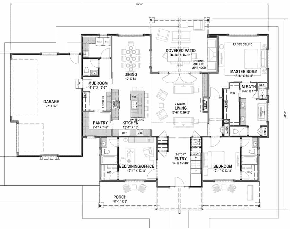 Floor Plan Main Level