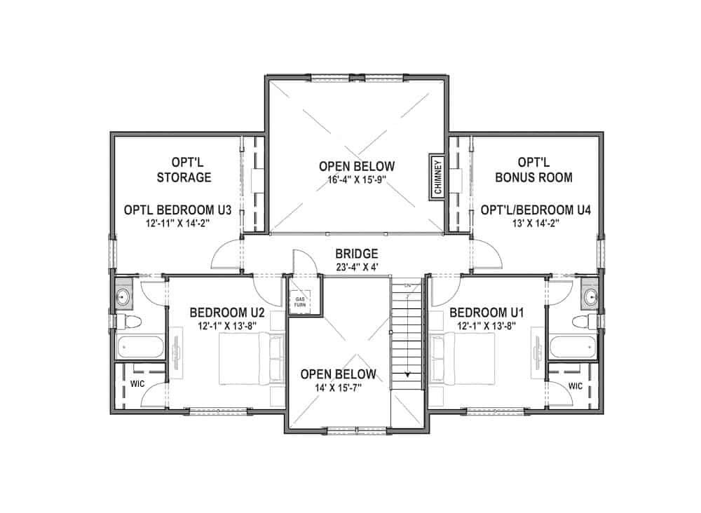 Floor Plan Upper Level