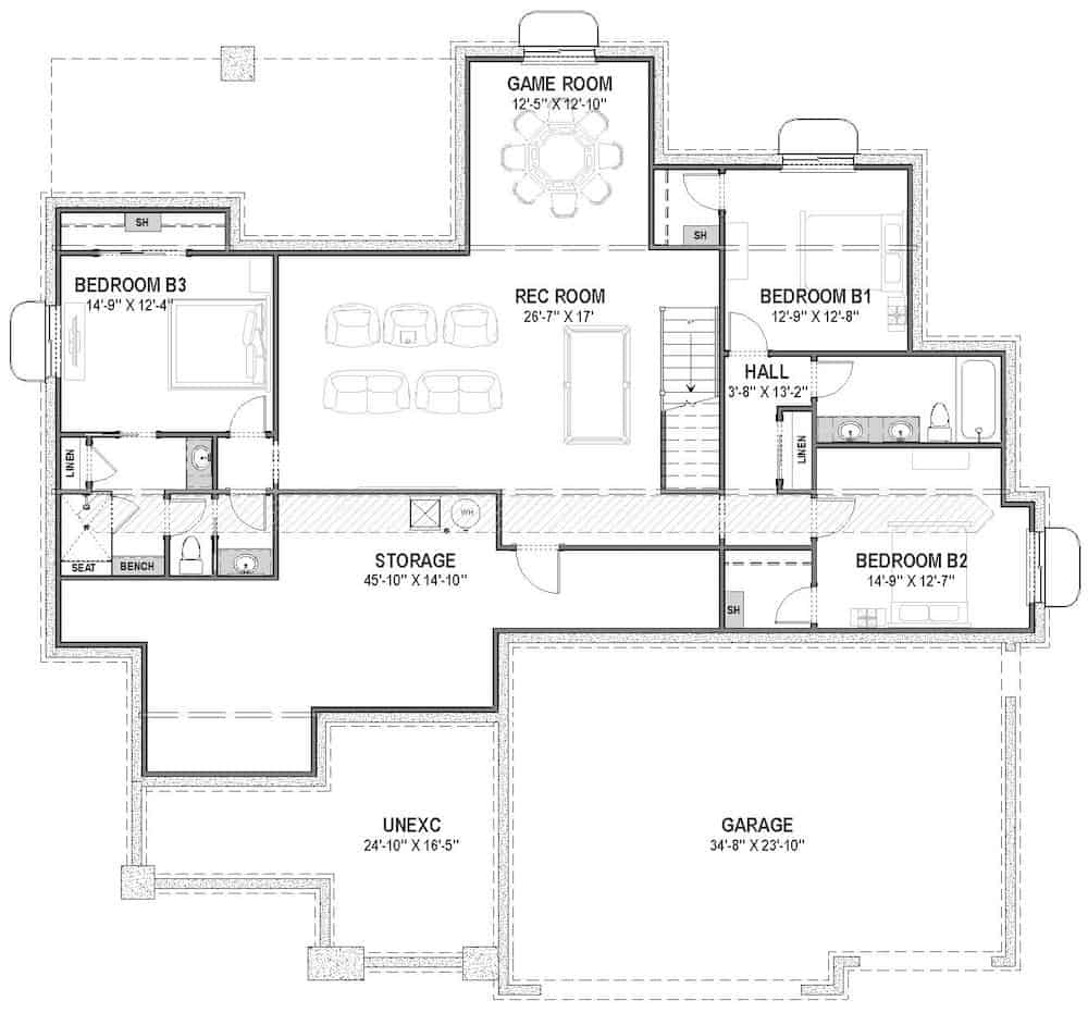 Floor Plan Basement